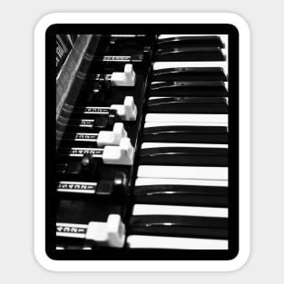 Hammond B3 Organ Sticker